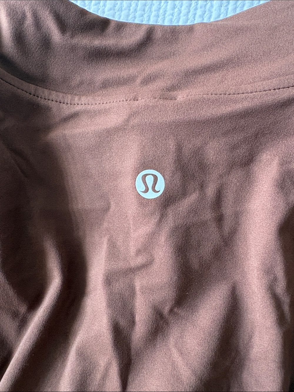 lululemon athletica Chocolate Brown Zip-Up Mock Neck Jacket - Picture 2 of 2